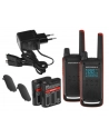Motorola T82 Krótkofalówka, (Walkie-Talkie), 10 km, Czarny - nr 3