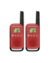 Motorola T42 Krótkofalówka, (Walkie-Talkie), 4 km, Czerwona - nr 7