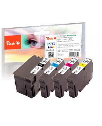 Tusz PEACH PI200-354 Epson No 27XL MultiPack | bk, c, m, y
