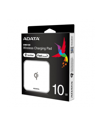 ADATA Wireless Charging Pad CW0100, 5V, White