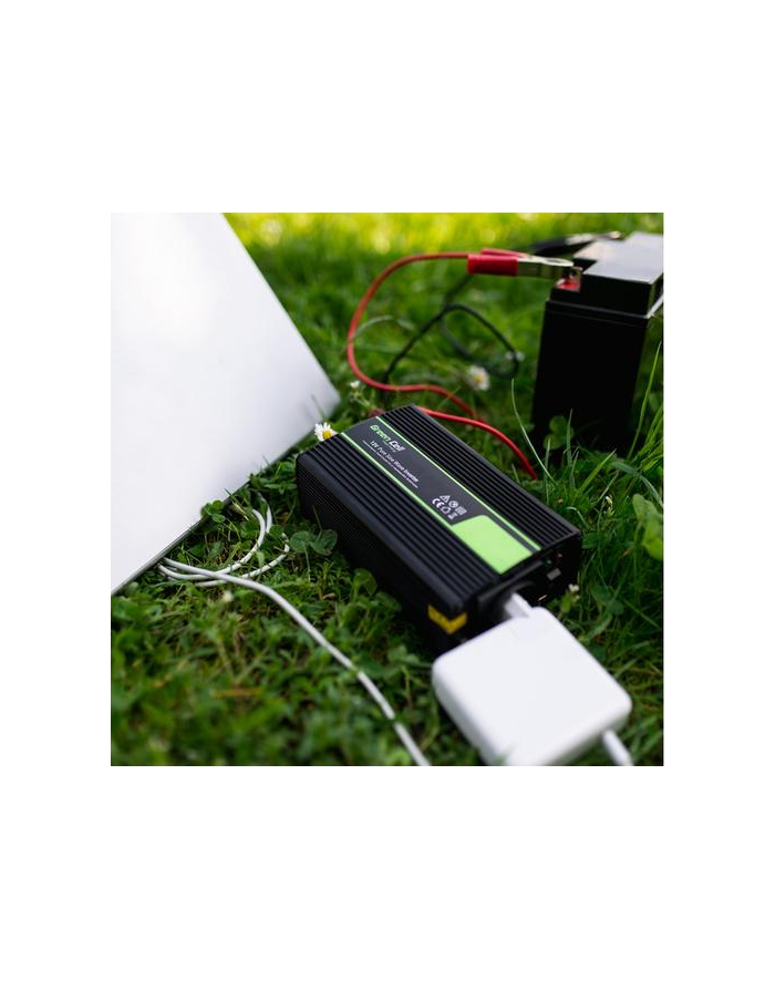 Przetwornica Samochodowa Green Cell ® 24V do 230V, 300W/600W Pelna Sinusoida główny