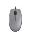 Logitech® Mysz M110 Silent MID GRAY - EMEA - USB - nr 3