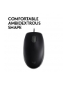 Logitech® Mysz B110 Silent Czarna - EMEA - USB - nr 32