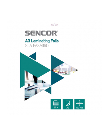 Folia do laminowania A3 25 szt. Sencor SLA FA3M150 nr 1