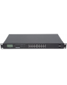 intellinet network solutions Intellinet Gigabit Ethernet switch 16x 10/100/1000Mbps RJ45 2x SFP PoE+ 370W LCD - nr 18