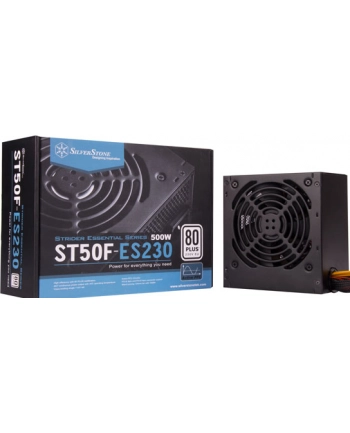 Silverstone ATX PSU SST-ST50F-ES230 v 2.0, 500W 80 Plus, Low Noise 120mm
