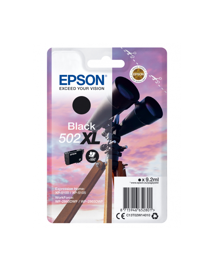 Epson - black - 502XL - C13T02W14010 główny