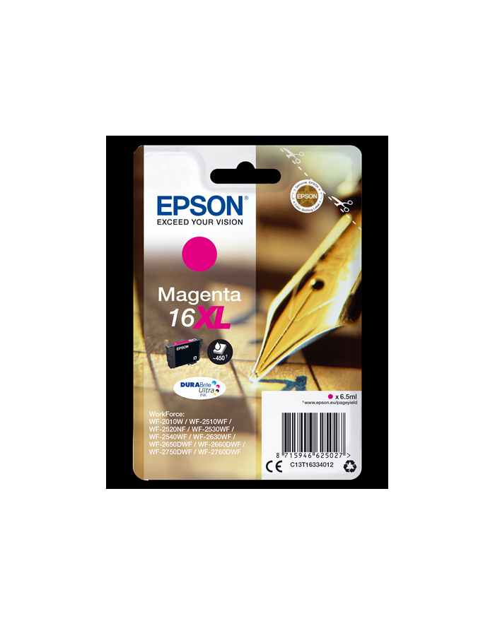 Epson - magenta 16XL - C13T16334012 - DURABrite główny