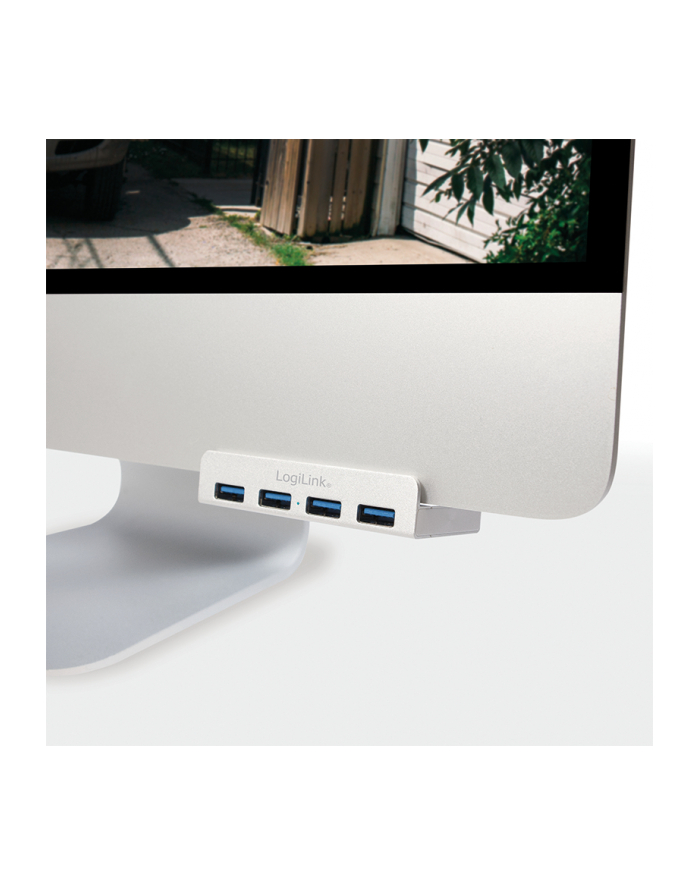 LOGILINK- Hub USB 3.0, 4-portowy, iMac Design główny