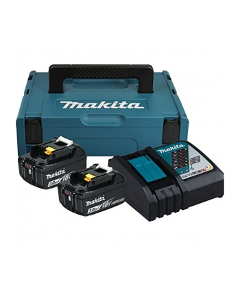 Makita Power Source Kit 197952-5 - MAKPAC size 1, 2x Li-ion rechargeable battery 3Ah