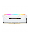 Corsair VENGEANCE RGB PRO, 32GB (2 x 16GB), DDR4, DRAM, 3000MHz, C15, White - nr 18
