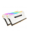 Corsair VENGEANCE RGB PRO, 32GB (2 x 16GB), DDR4, DRAM, 3000MHz, C15, White - nr 21
