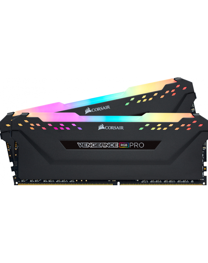 Corsair VENGEANCE RGB PRO, 32GB (2 x 16GB), DDR4, DRAM, 3000MHz, C15, Black główny