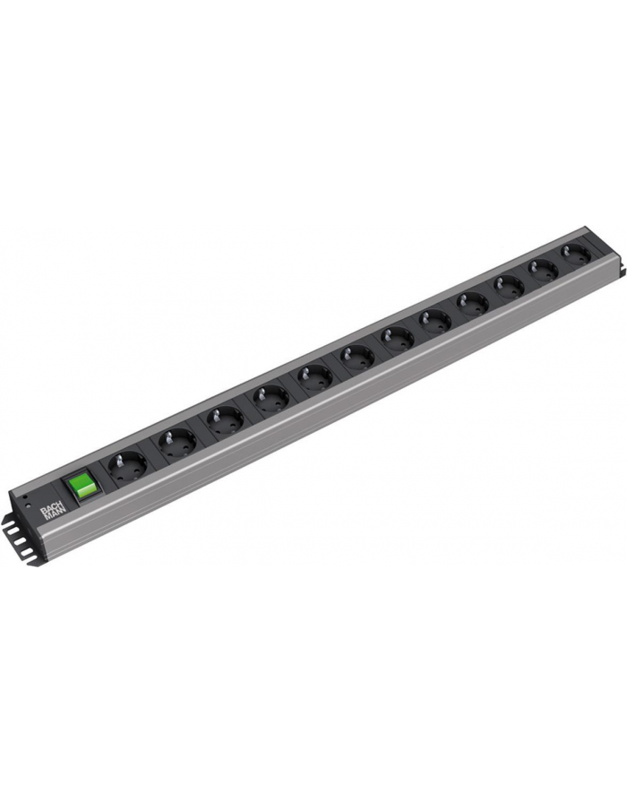 Bachmann 90 ° repair kit - 12 port - black / gray - 2 meters główny
