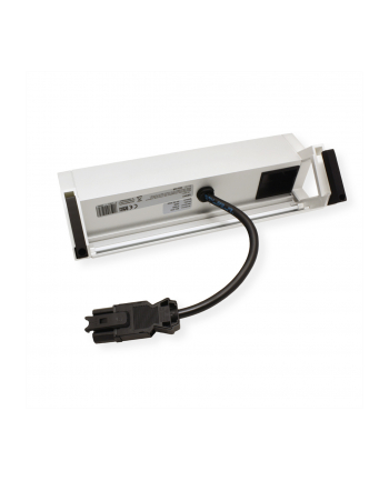 Bachmann DESK 2 902.228 - black / white, 1x custom module, 2x USB, 2 power strip