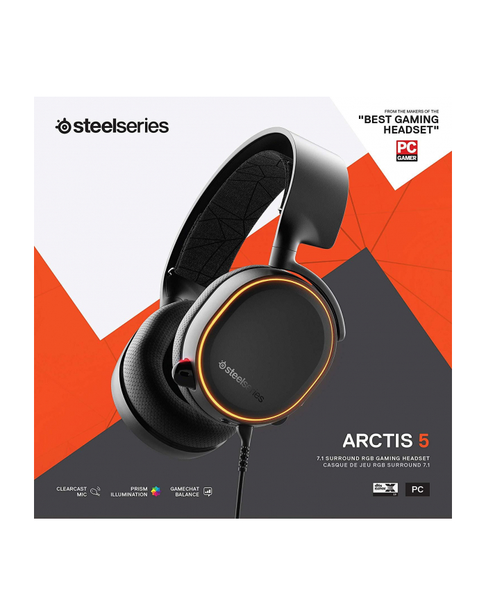 SteelSeries Arctis 5 - black - 2019 główny