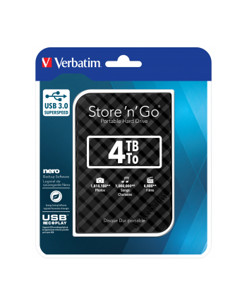 Verbatim Store 'n' Go 4 TB - USB 3.0 - black nr 2
