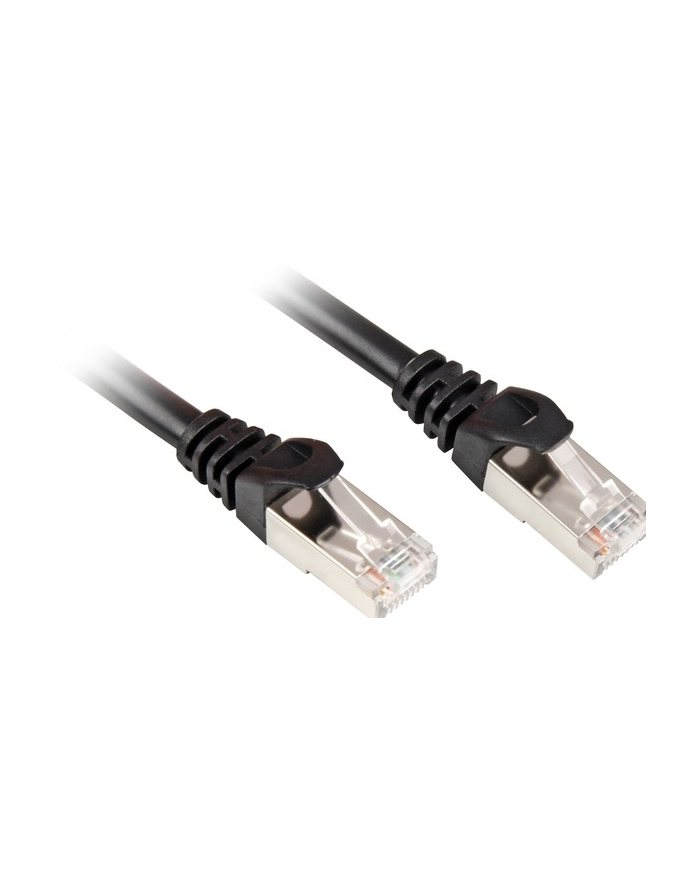 Sharkoon Network Cable RJ45 CAT.6 SFTP - 15m - black główny