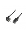 Bachmann IEC cable - black - 3 meters - plug angled - nr 1