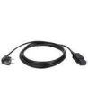 Bachmann IEC cable - black - 3 meters - plug angled - nr 7