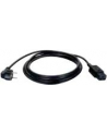 Bachmann IEC cable - black - 3 meters - plug angled - nr 8