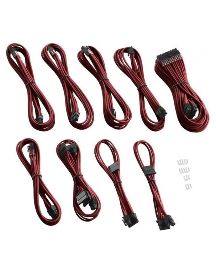 Cablemod PRO ModMesh E-Series G3 / G2 / P2 / T2 Cable Kit - red główny