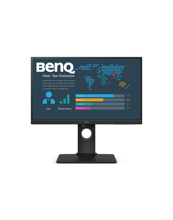 BenQ BL2480T - 23.8 - LED - black - blue light filter - HDMI - FullHD główny