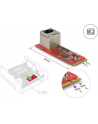 DeLOCK Adapter M.2 Key A+E > 1x RJ45 - nr 17
