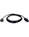 Bachmann IEC cable - black - 3 meters - plug angled - nr 8