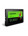 adata Dysk SSD Ultimate SU650 240G 2.5 S3 3D TLC Retail - nr 63
