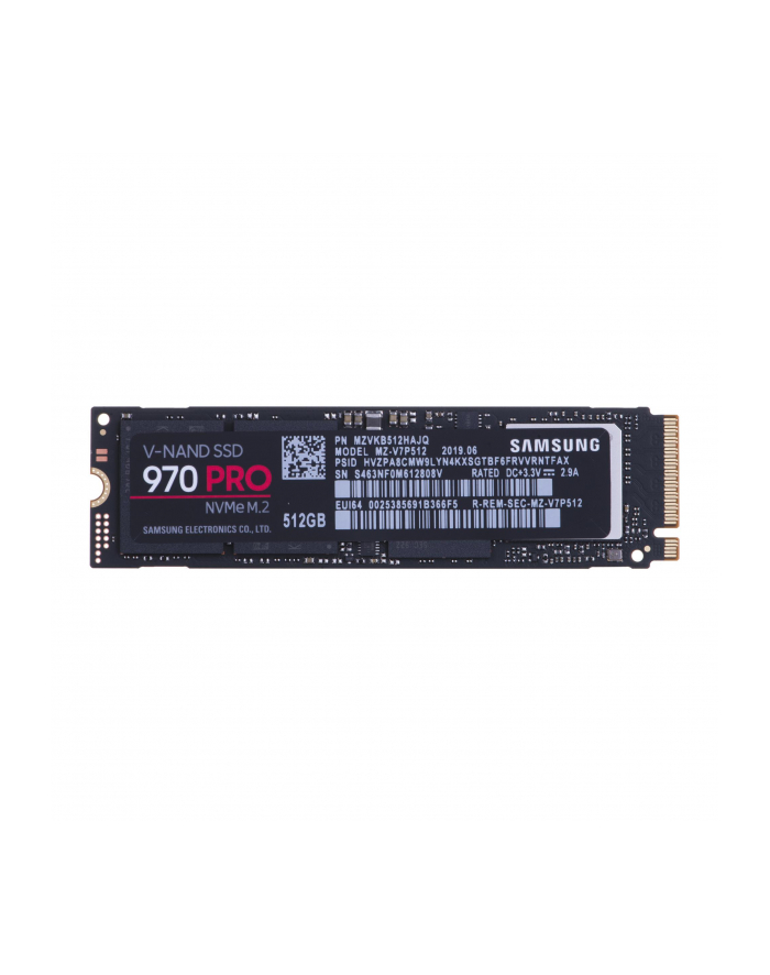 Dysk SSD SAMSUNG 970 Pro M.2″ 512 GB PCI Express 3500MB/s 2300MS/s główny