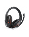 Gembird Gaming headset with volume control, glossy black - nr 1