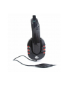 Gembird Gaming headset with volume control, glossy black - nr 25