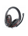 Gembird Gaming headset with volume control, glossy black - nr 31