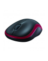 Wireless optical mouse LOGITECH M185, Red, USB - nr 10
