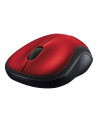 Wireless optical mouse LOGITECH M185, Red, USB - nr 13