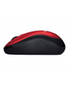 Wireless optical mouse LOGITECH M185, Red, USB - nr 14