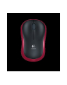 Wireless optical mouse LOGITECH M185, Red, USB - nr 26