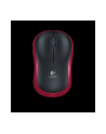 Wireless optical mouse LOGITECH M185, Red, USB - nr 29