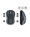 Wireless optical mouse LOGITECH M185, Swift Grey, USB - nr 60