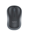 Wireless optical mouse LOGITECH M185, Swift Grey, USB - nr 65