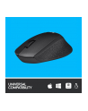 Wireless optical mouse LOGITECH M330 Silent Plus, Black, USB - nr 144