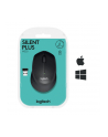 Wireless optical mouse LOGITECH M330 Silent Plus, Black, USB - nr 157
