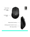 Wireless optical mouse LOGITECH M330 Silent Plus, Black, USB - nr 169