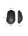 Wireless optical mouse LOGITECH M330 Silent Plus, Black, USB - nr 77