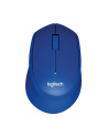 Wireless optical mouse LOGITECH M330 Silent Plus, Blue, USB - nr 109