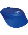 Wireless optical mouse LOGITECH M330 Silent Plus, Blue, USB - nr 13