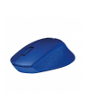 Wireless optical mouse LOGITECH M330 Silent Plus, Blue, USB - nr 39
