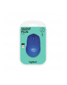 Wireless optical mouse LOGITECH M330 Silent Plus, Blue, USB - nr 42