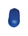 Wireless optical mouse LOGITECH M330 Silent Plus, Blue, USB - nr 53